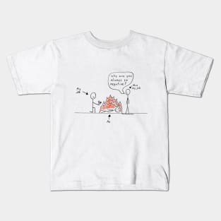 Workplace Harassment (transparent background) Kids T-Shirt